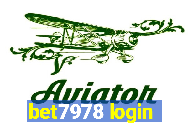 bet7978 login